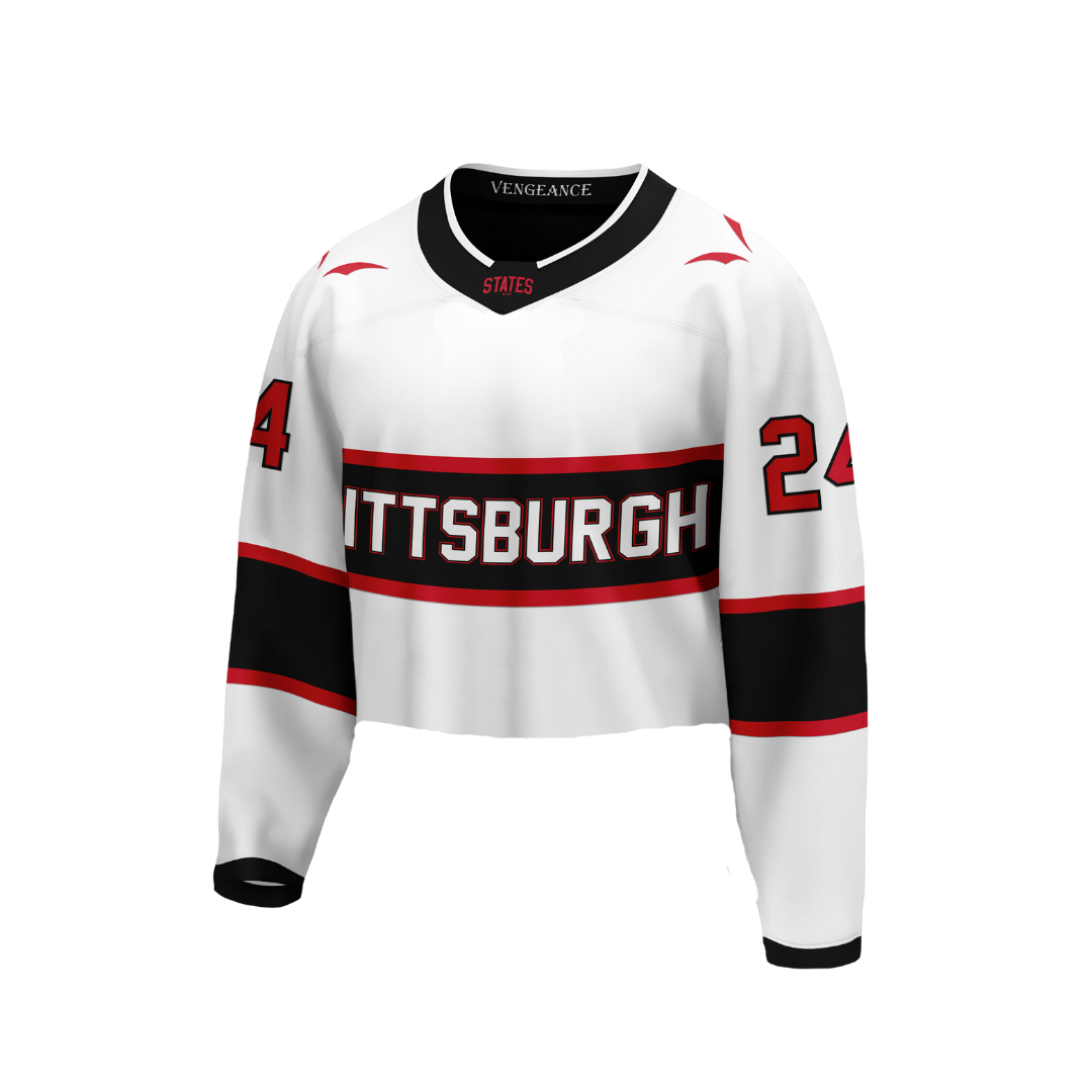 Pittsburgh Vengeance White Women's Crop Top