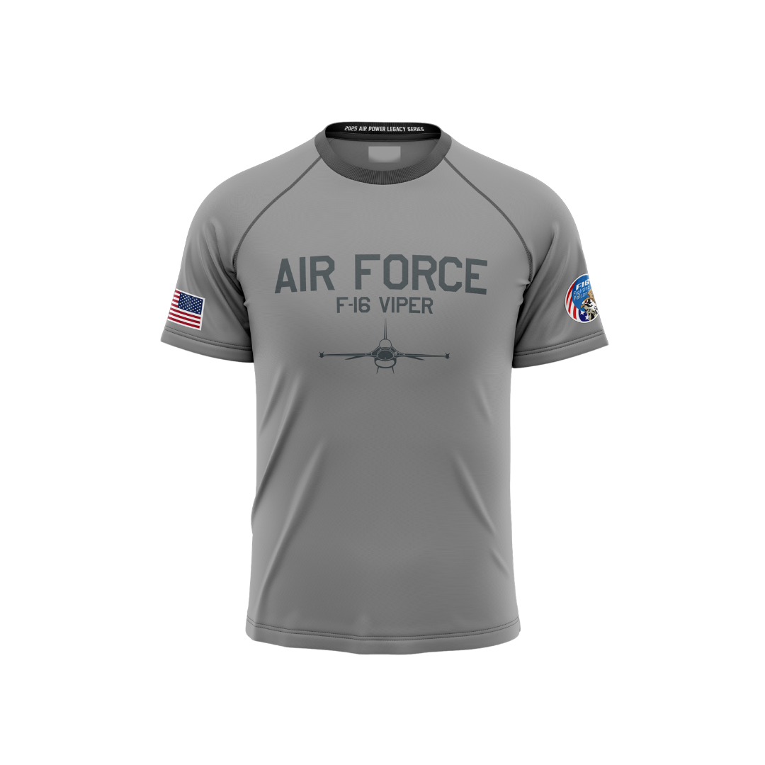 Air Force F-16 Viper Performance Tee (Youth and Adult Sizes)