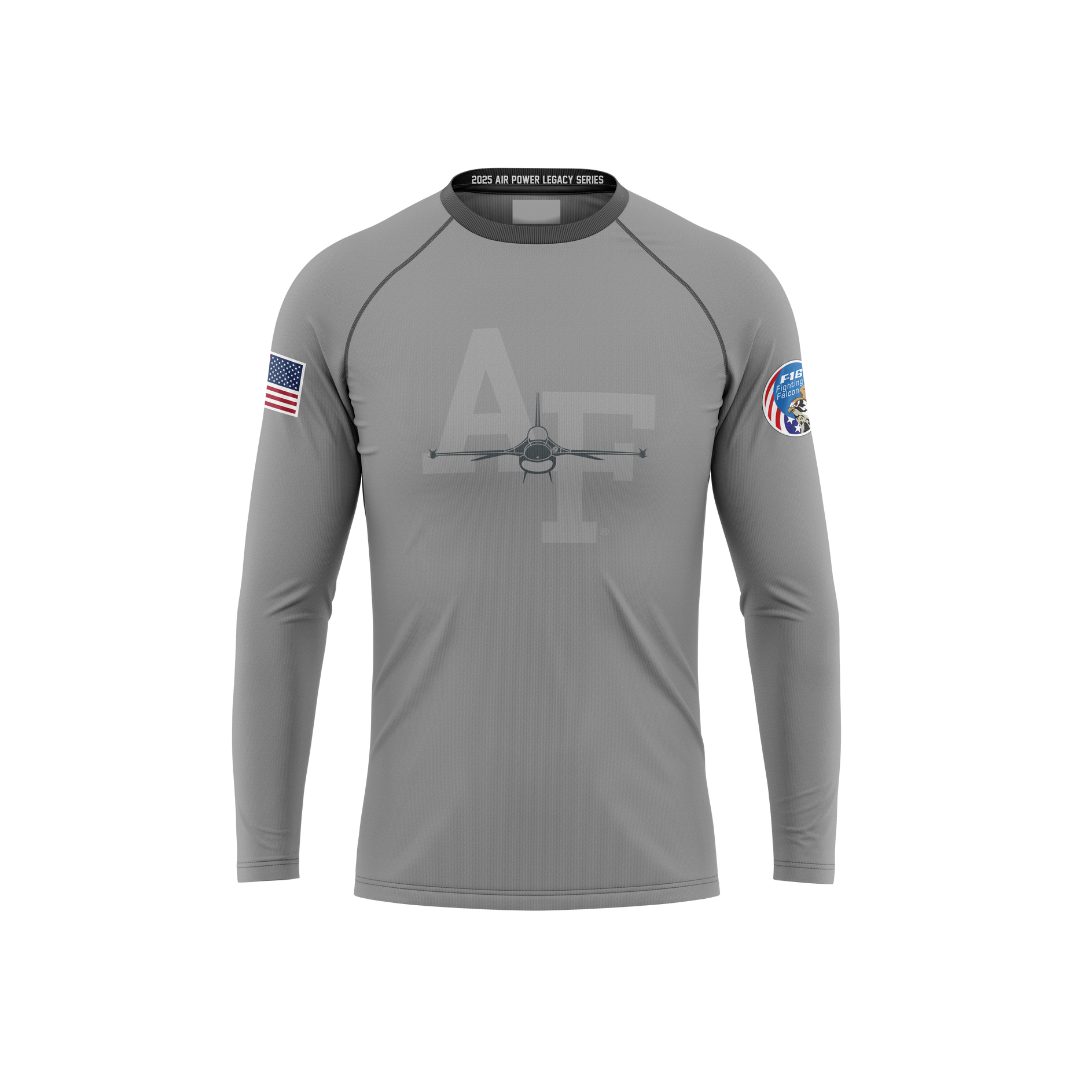Air Force Jet Performance Long Sleeve Tee (Youth and Adult Sizes)