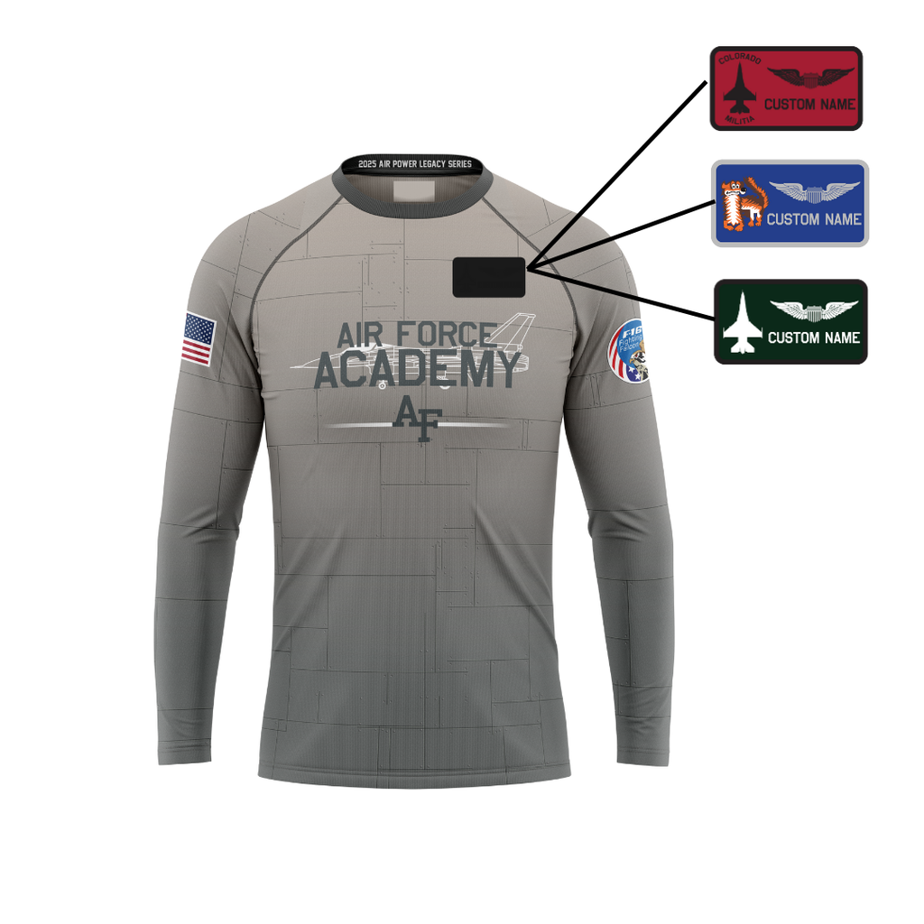 Air Force APLS F-16 Performance Long Sleeve Tee (Youth and Adult Sizes)