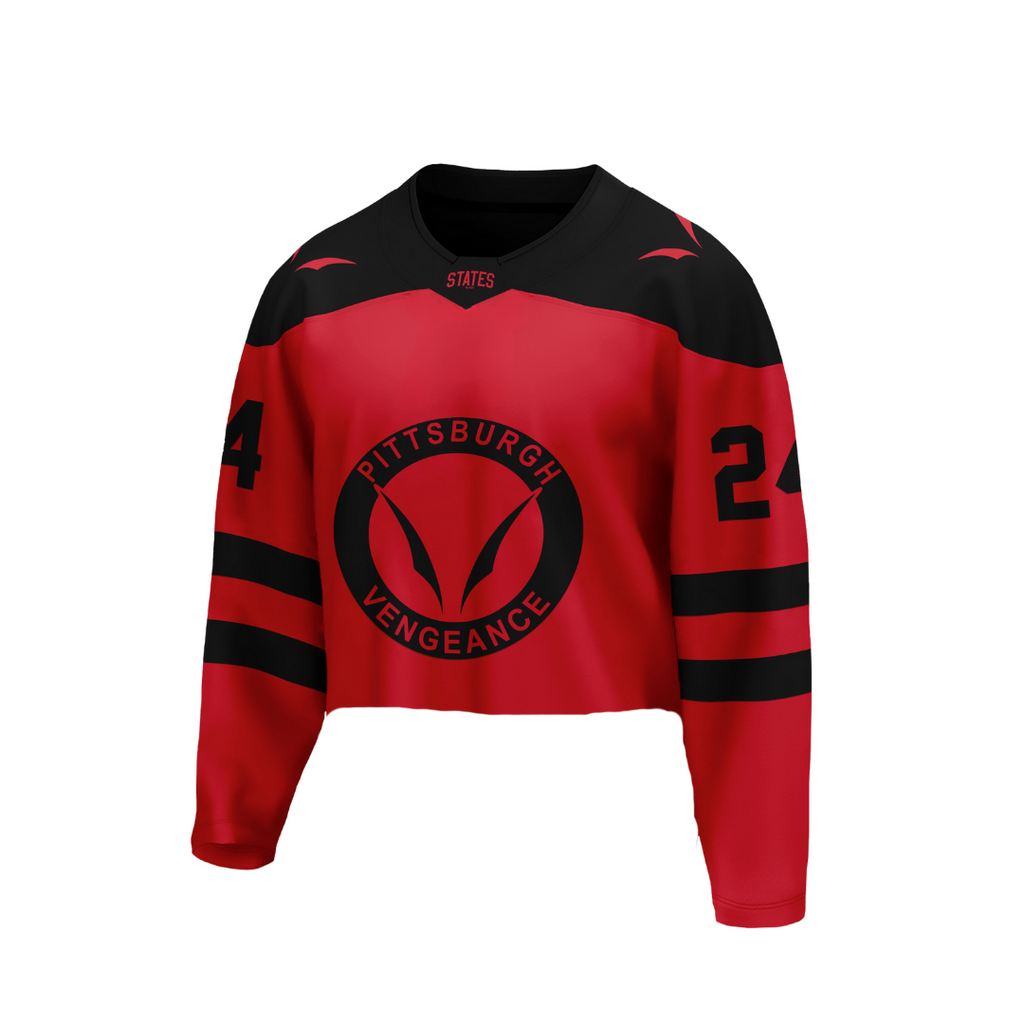 Pittsburgh Vengeance Red Women's Crop Top
