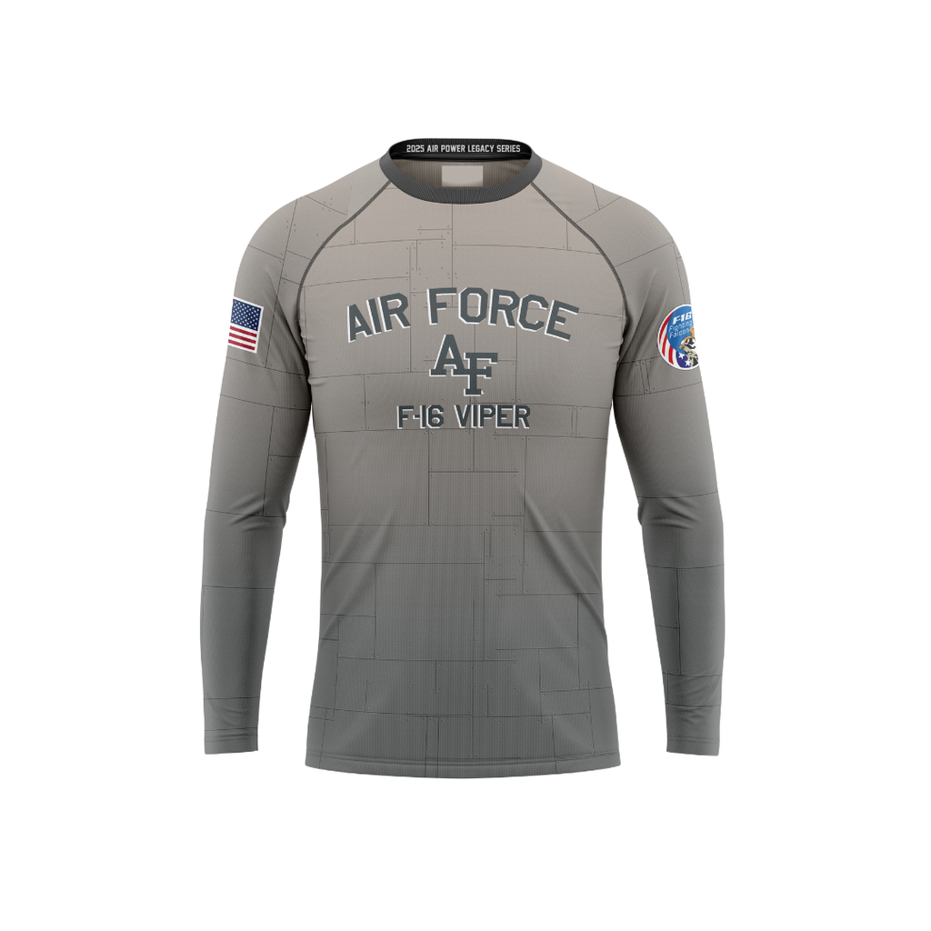 Air Force Arched APLS VIPER Performance Long Sleeve Tee (Youth and Adult Sizes)