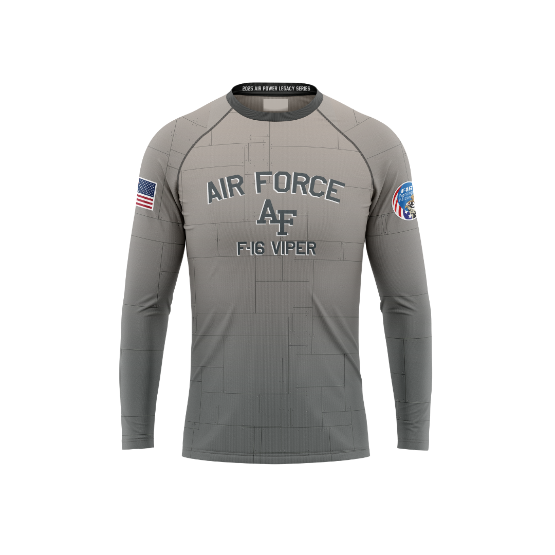 Air Force Arched APLS VIPER Performance Long Sleeve Tee (Youth and Adult Sizes)