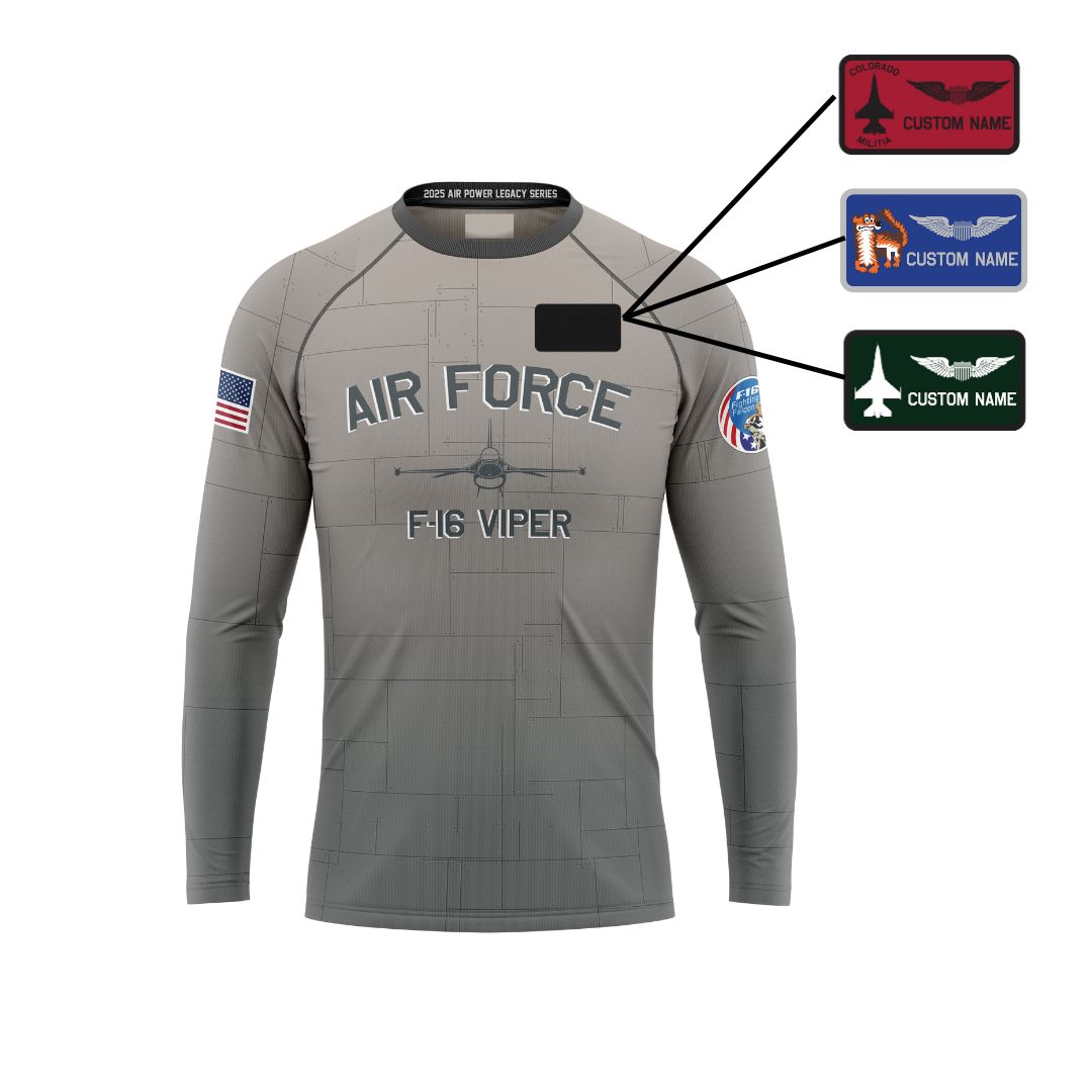Air Force APLS VIPER Jet Performance Long Sleeve Tee (Youth and Adult Sizes)
