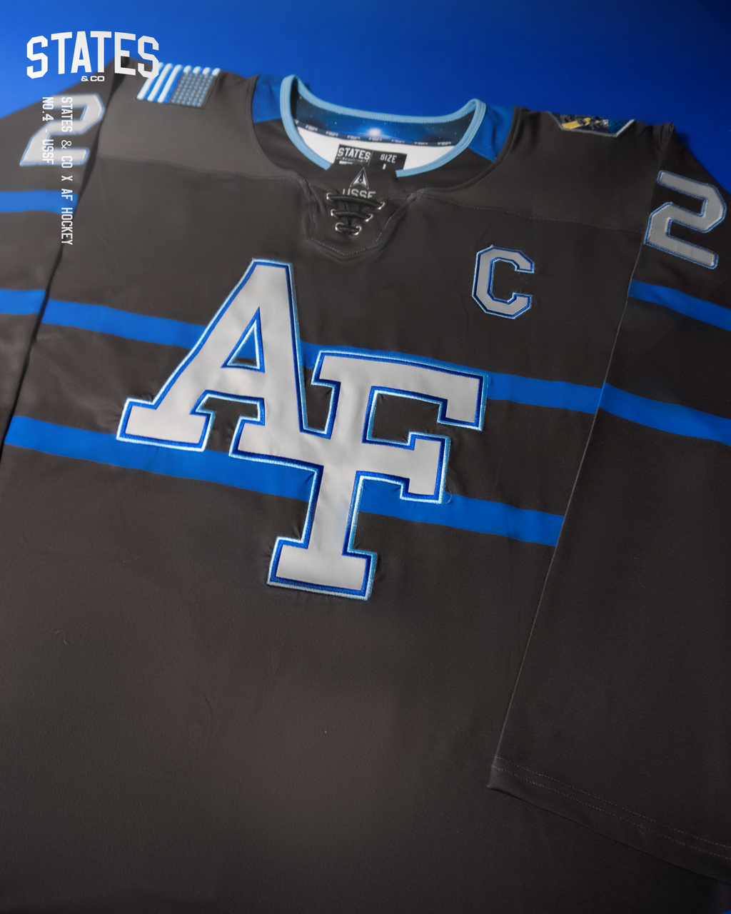 Space Force On-Ice Men's Authentic Jersey