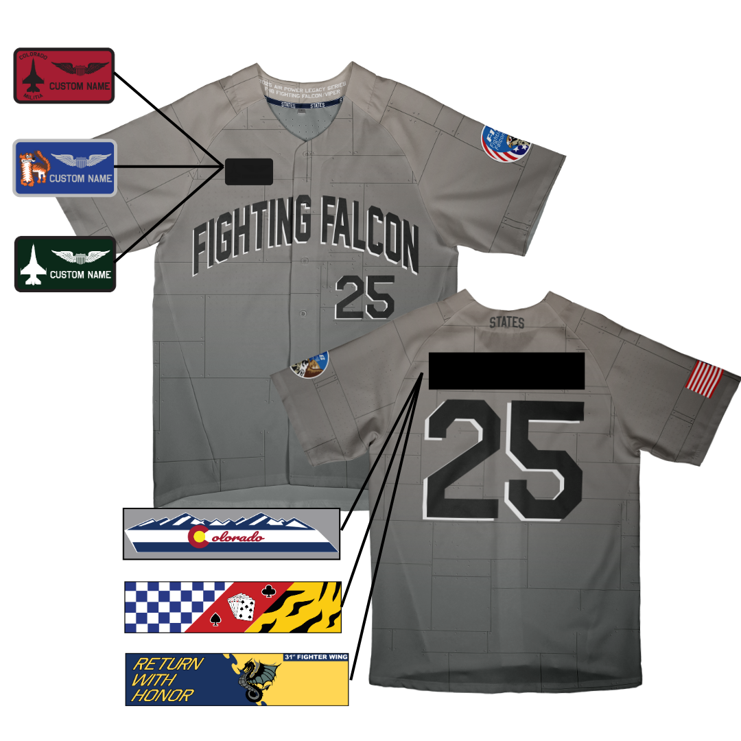 2025 APLS Fighting Falcon Baseball Jersey