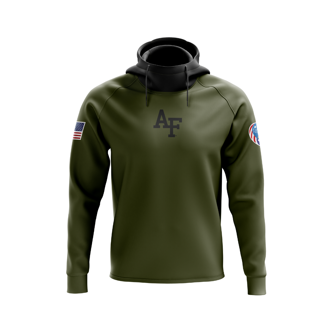 AF Green Fleece-Lined Hoodie (Youth and Adult Sizes)
