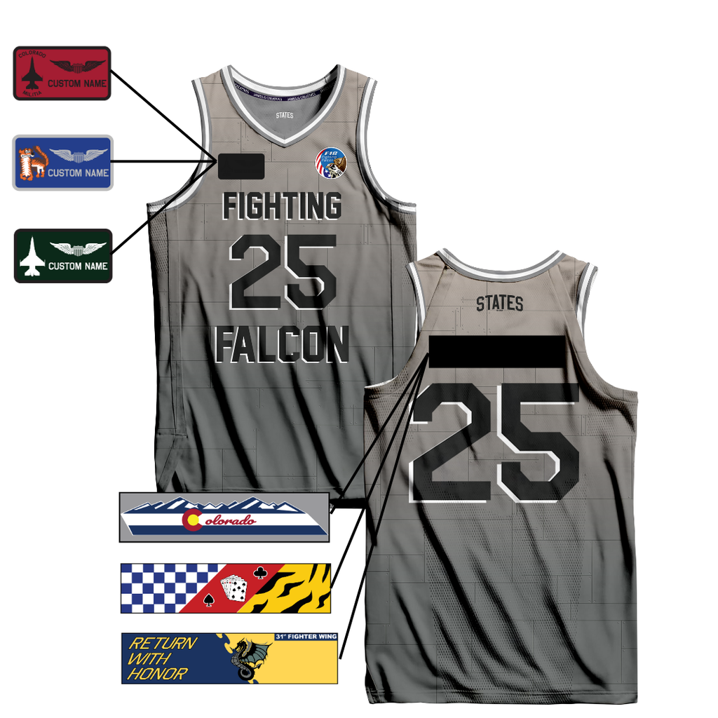 2025 APLS Fighting Falcon Basketball Jersey