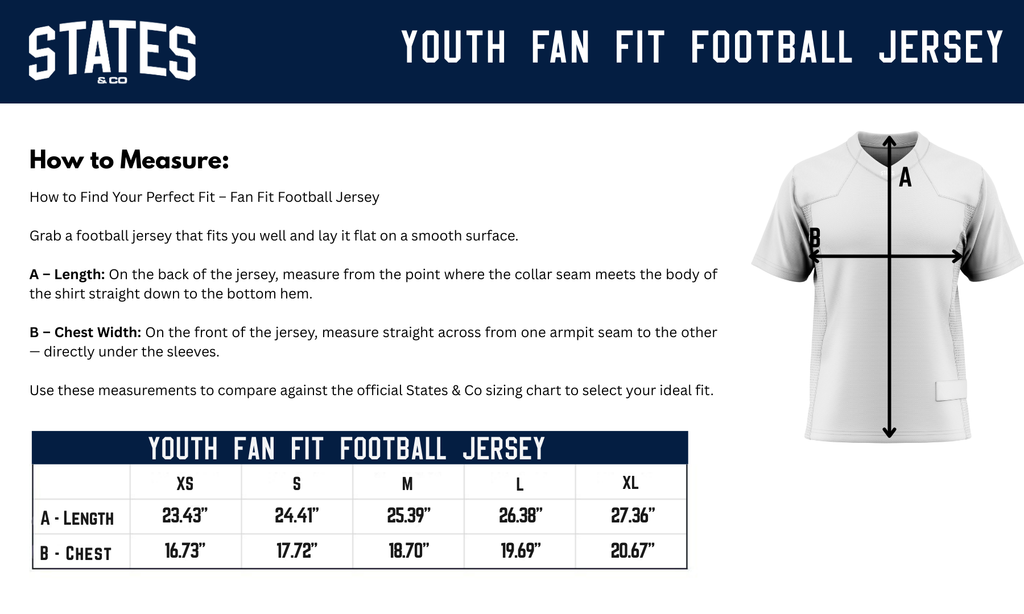 2025 USAFA Air Power Legacy Series STATES AND CO F-16 Football Jersey