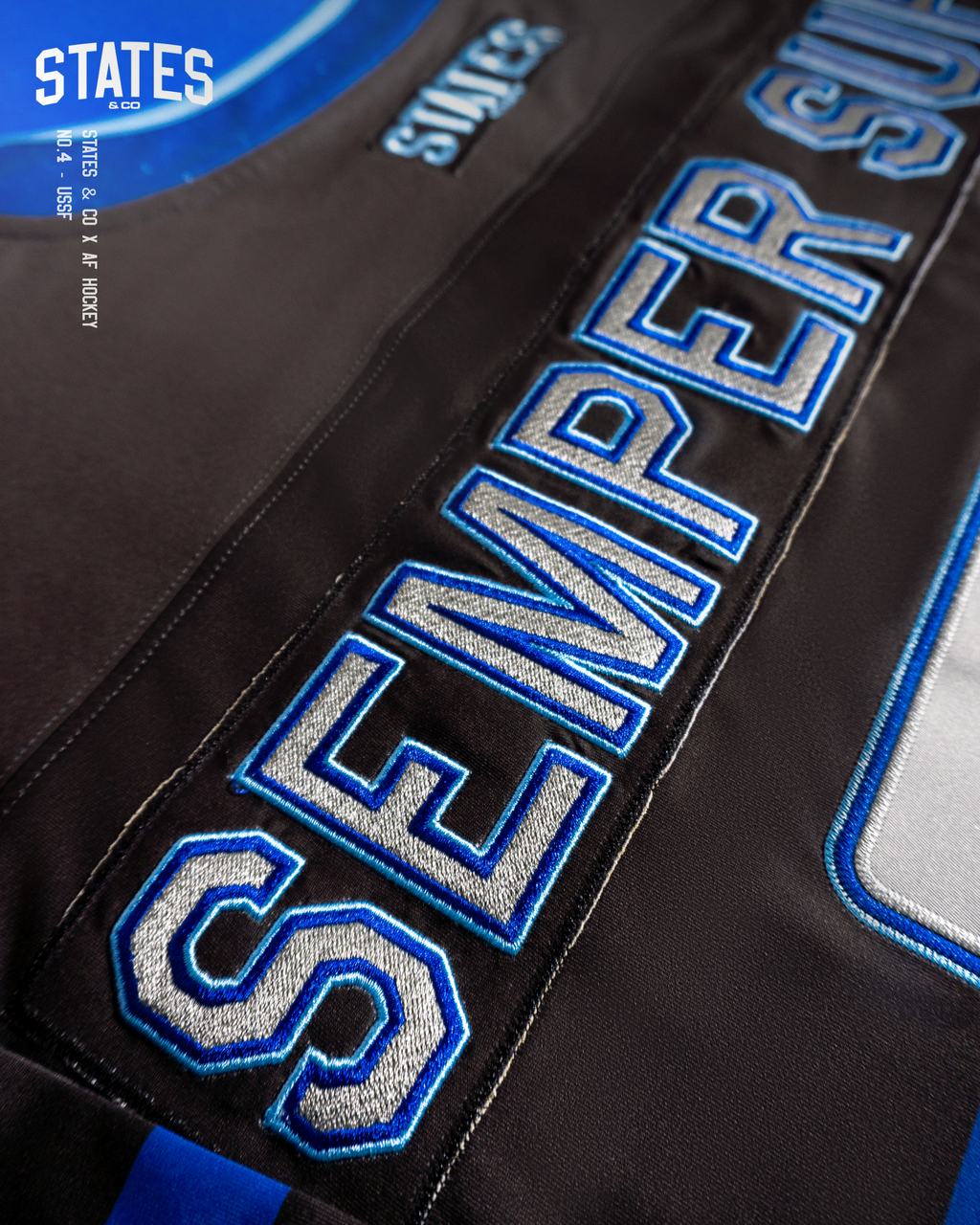 Space Force On-Ice Men's Authentic Jersey