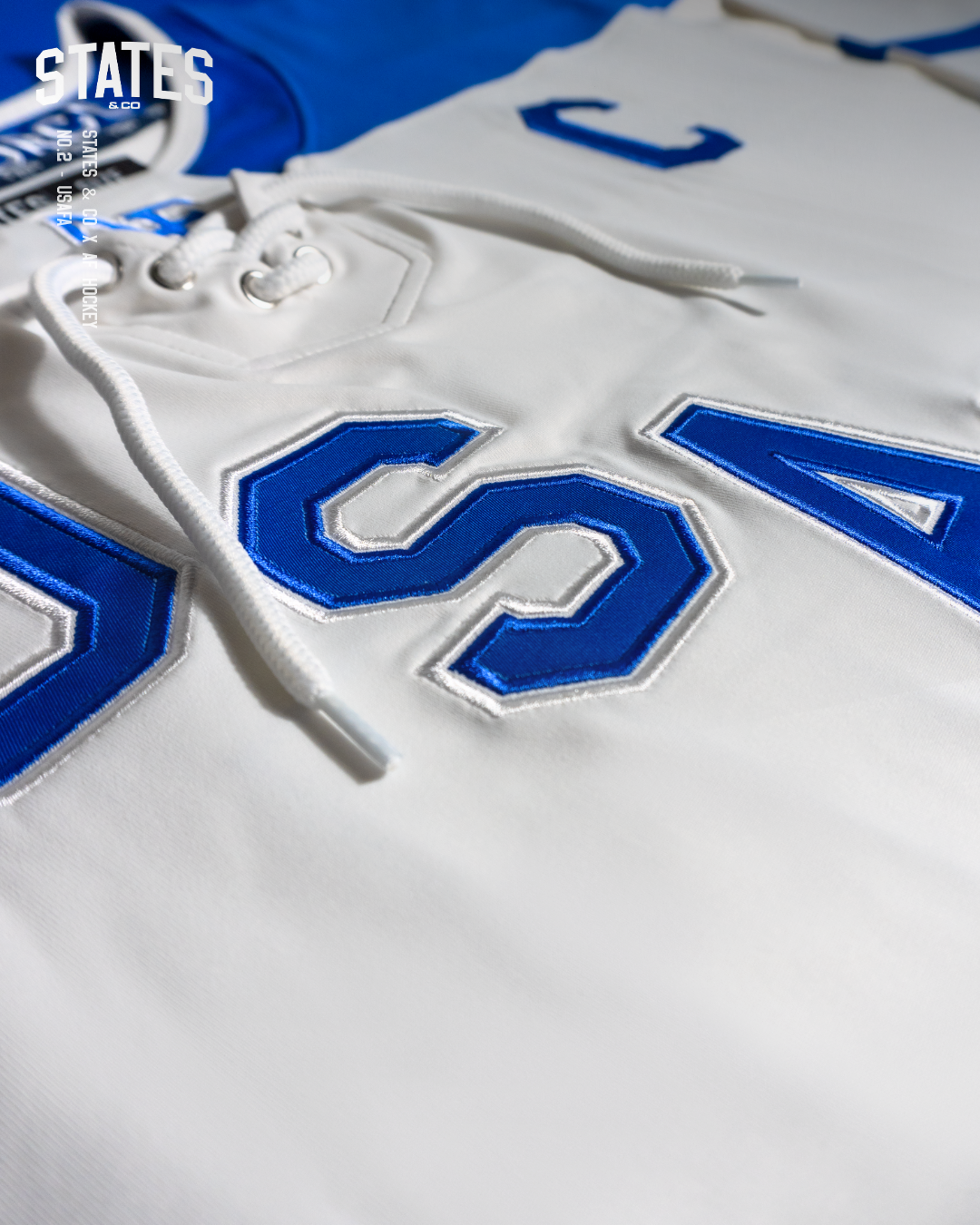 White USAFA On-Ice Youth Authentic Jersey