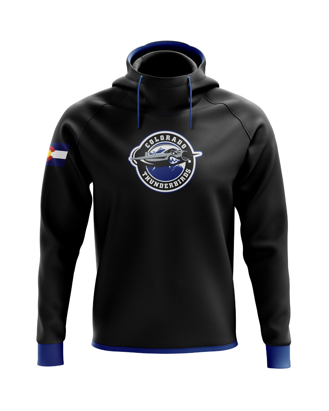 Thunderbirds Blackout Scuba Hoodie