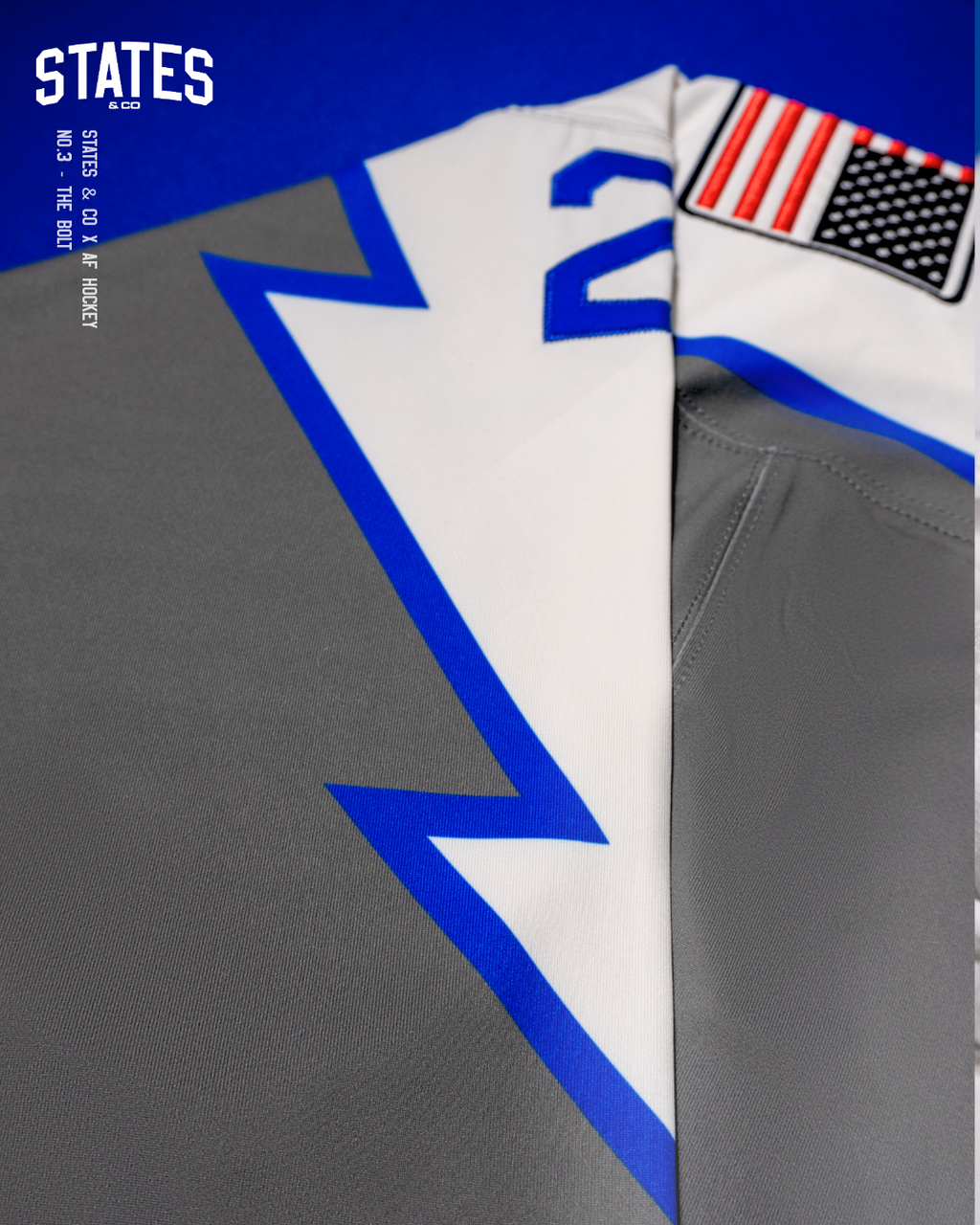Gray Bolt Alternate On-Ice Men's Authentic Jersey