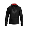 AFSOC On-Field Black/Red Fleece-Lined Youth Hoodie