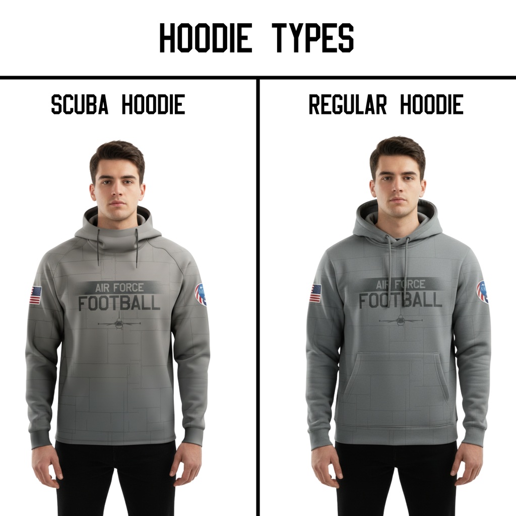 AF Embossed Fleece-Lined Hoodie (Youth and Adult Sizes)