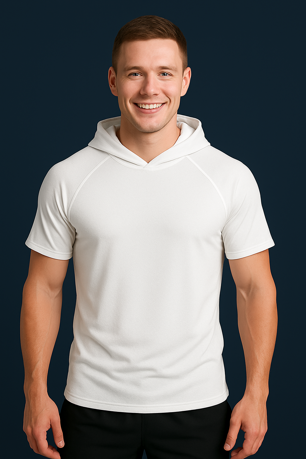 Light Short Sleeve Hoodie