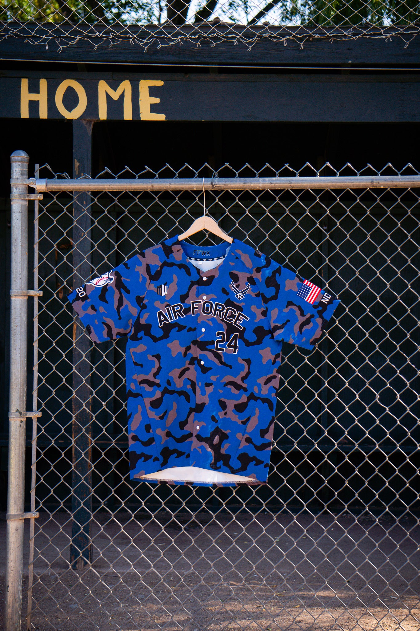 Full Button Baseball Jersey