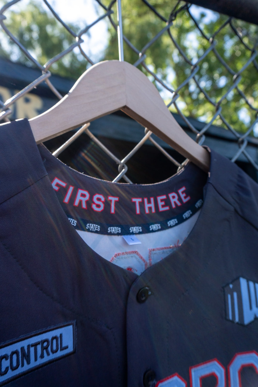 Full Button Baseball Jersey