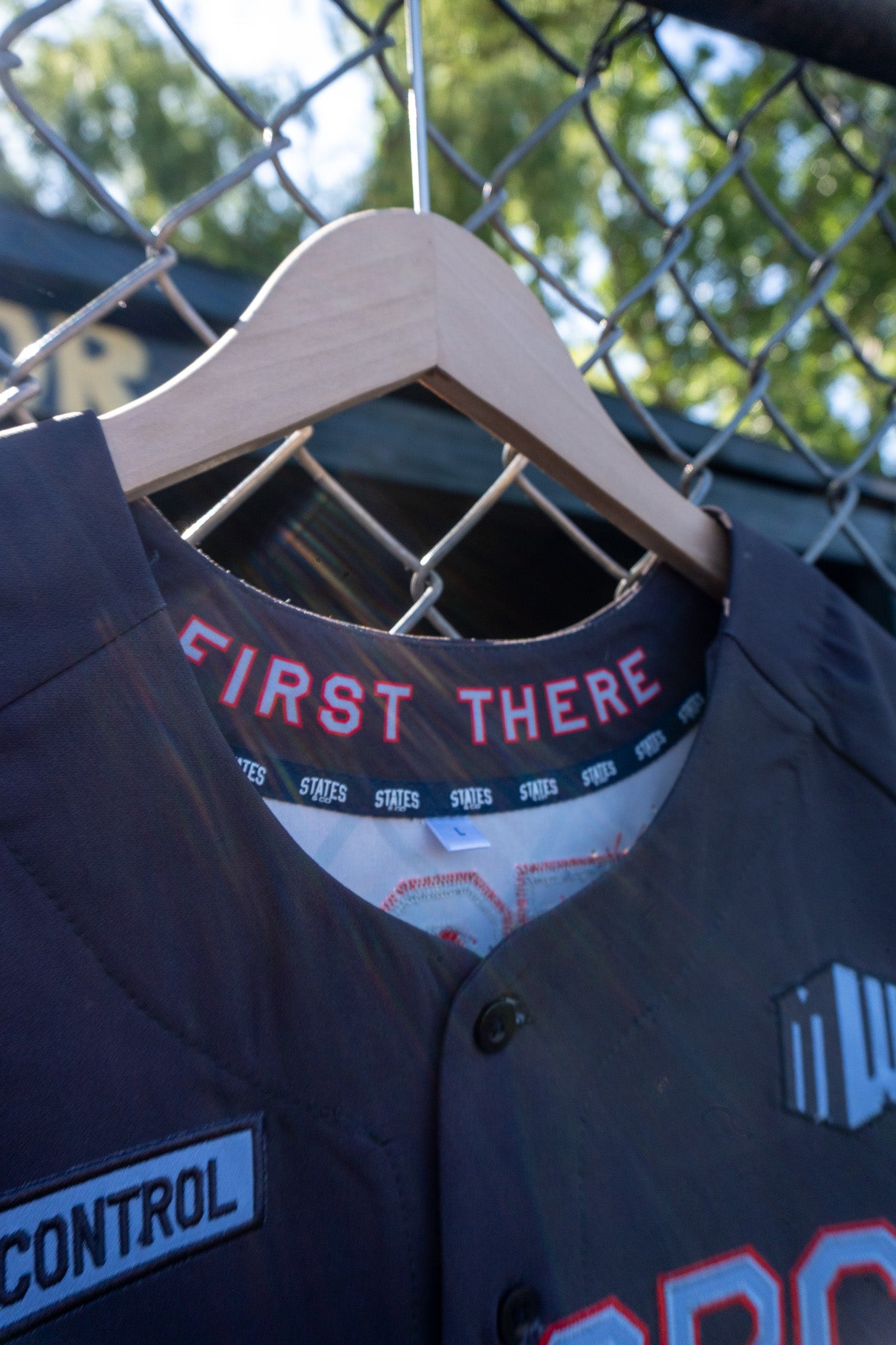 Full Button Baseball Jersey