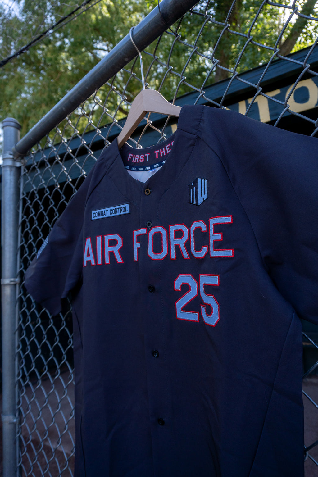 Full Button Baseball Jersey