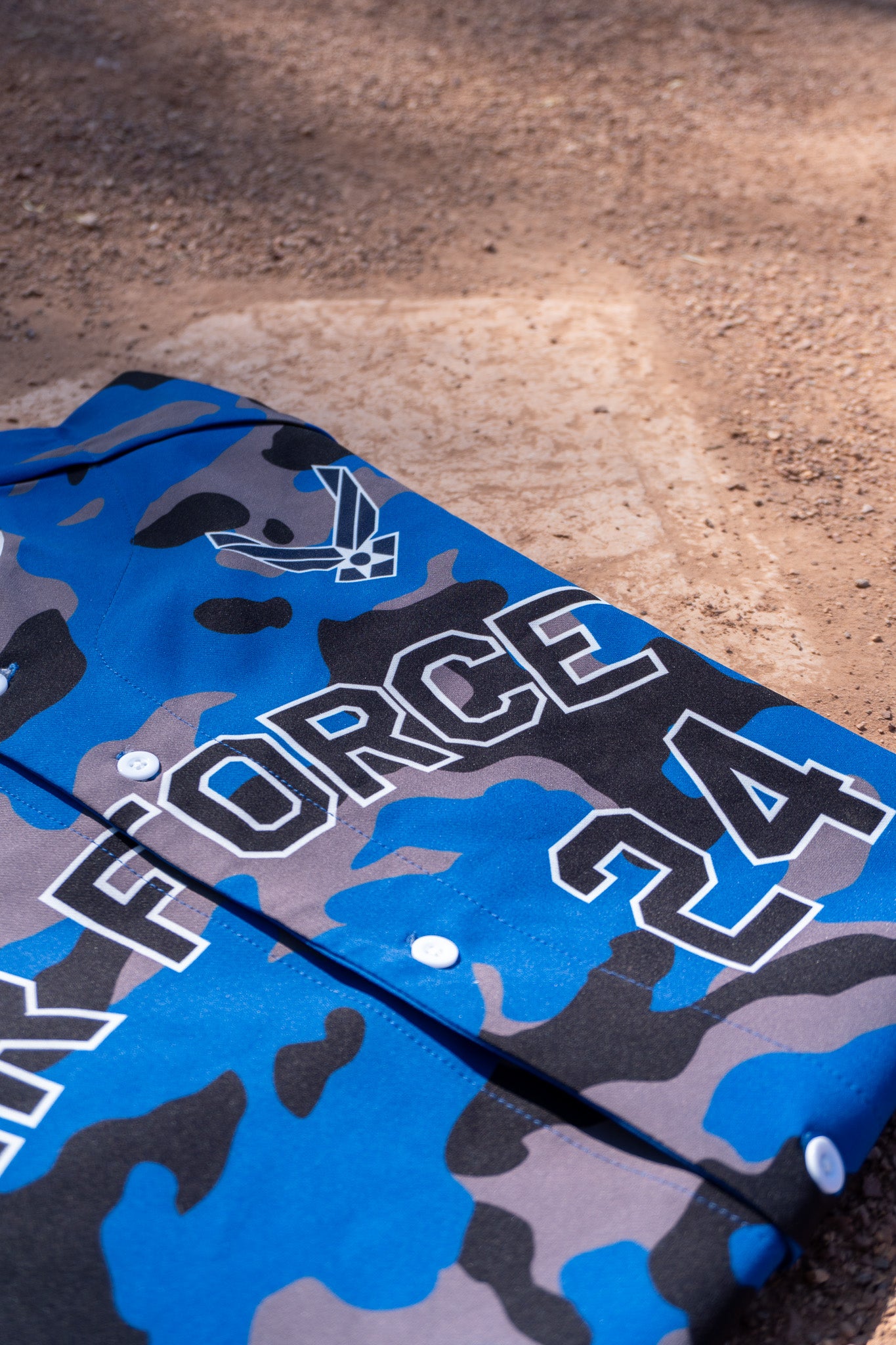 Full Button Baseball Jersey
