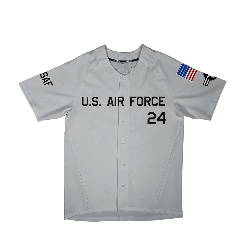 USAFA Gray On-Field Youth Authentic Jersey