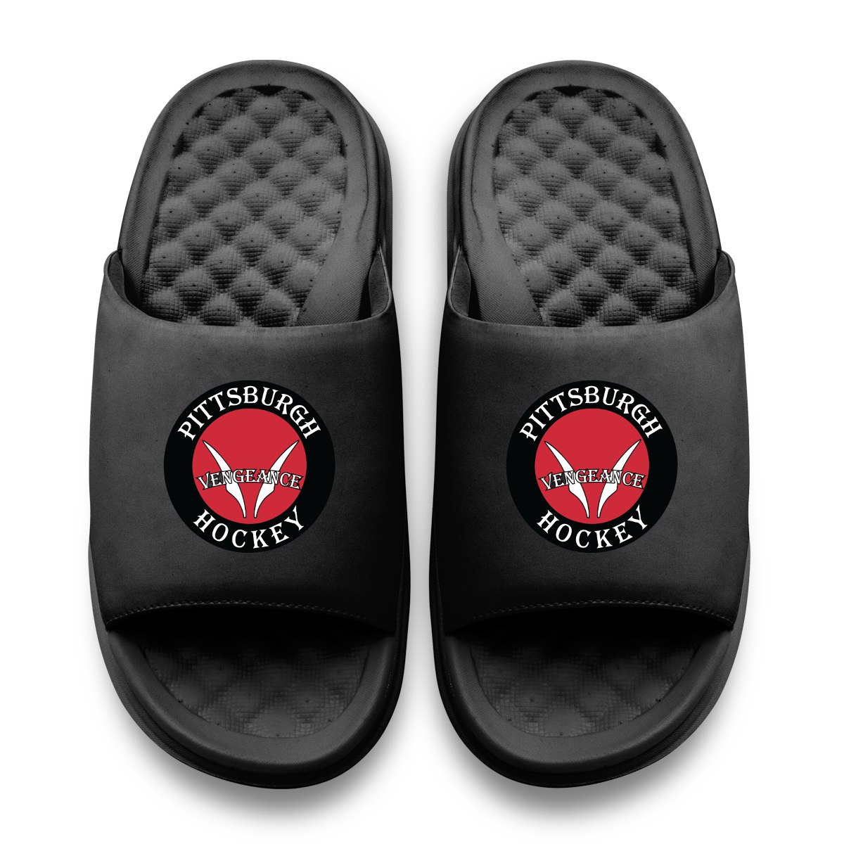 Pittsburgh Vengeance Hockey Primary Black Motive