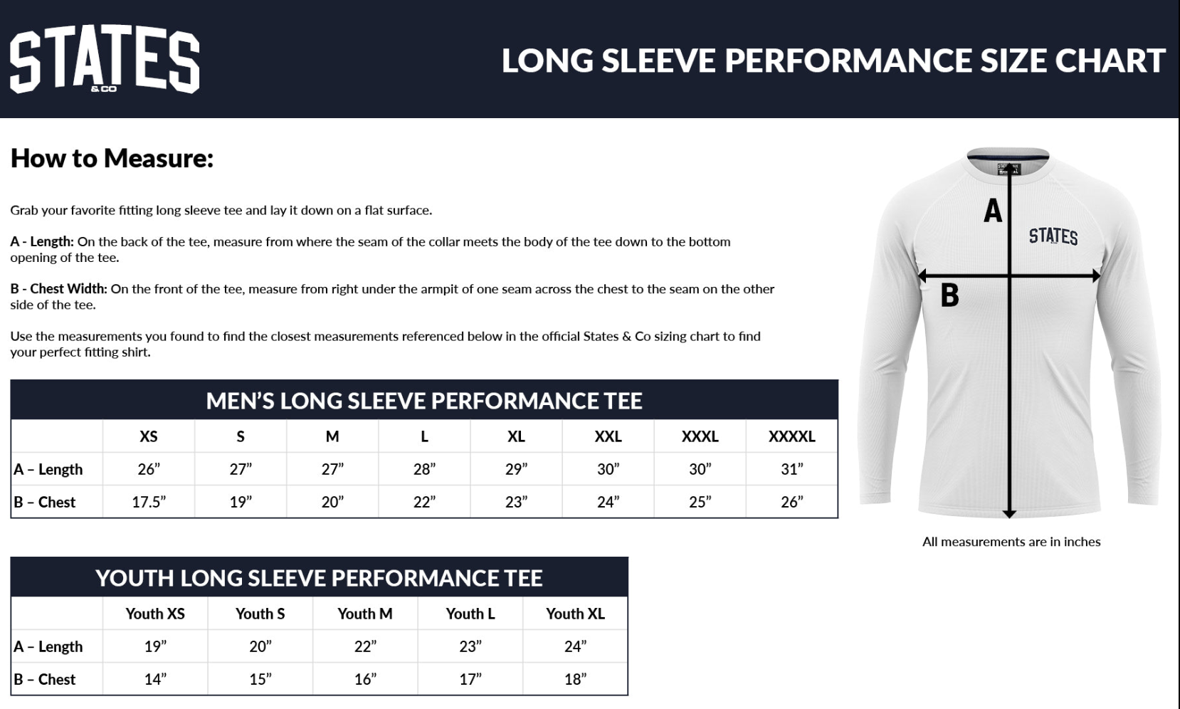 Atlantic 7's Long Sleeve Performance Tee
