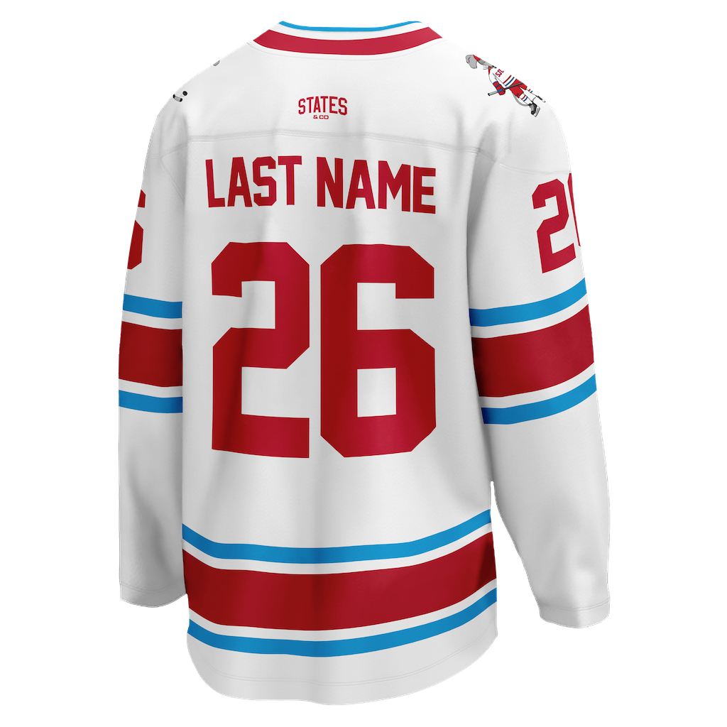 St. John's White Johnnies Hockey Jersey