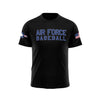 USAFA Baseball Black On-Field Youth Performance Tee