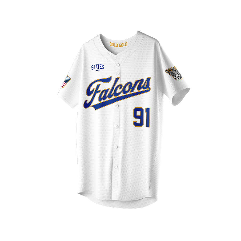 USAFA CLASS OF 91 BASEBALL JERSEY (WHITE)