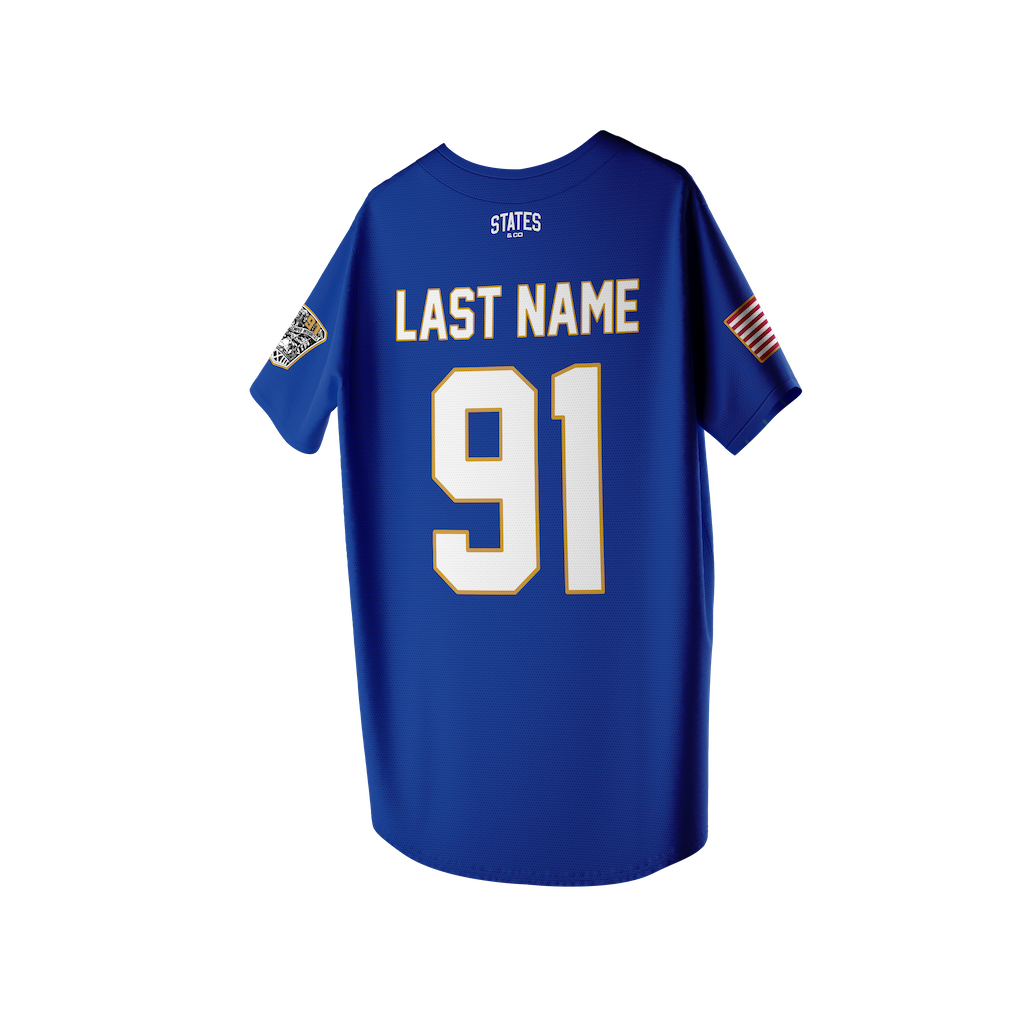 USAFA CLASS OF 91 BASEBALL JERSEY (BLUE)