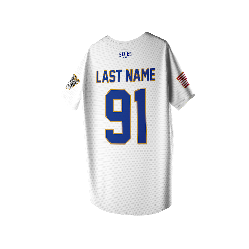 USAFA CLASS OF 91 BASEBALL JERSEY (WHITE)