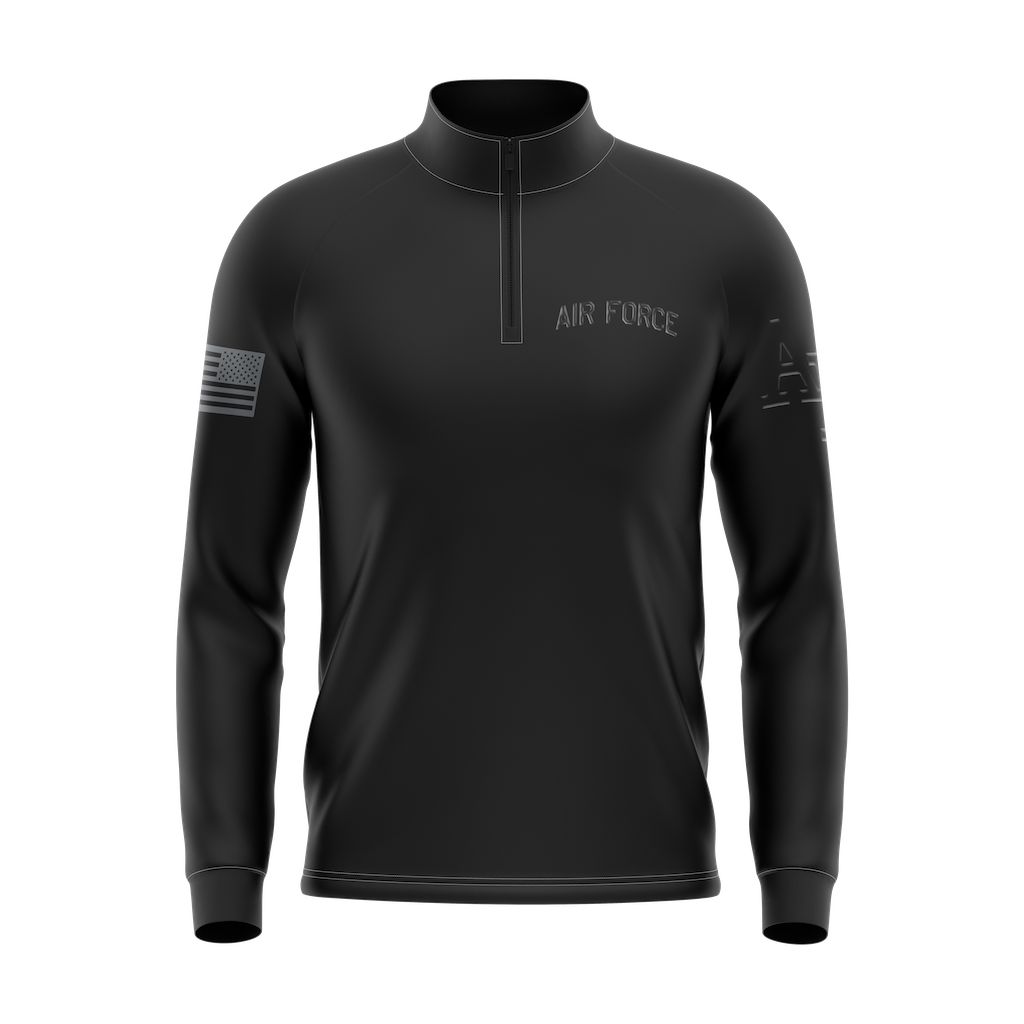 EMBOSSED STEALTH COLLECTION 1/4 ZIP