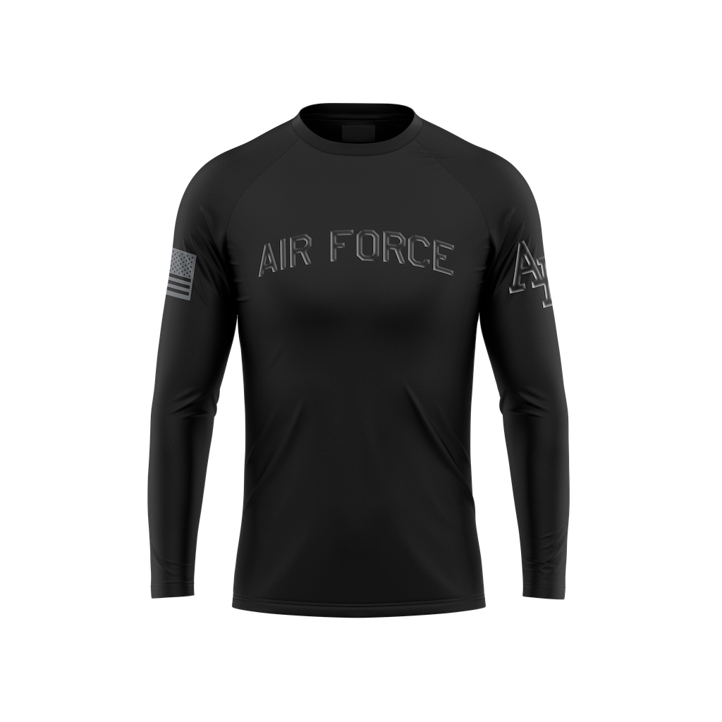 EMBOSSED STEALTH COLLECTION LONG SLEEVE TEE