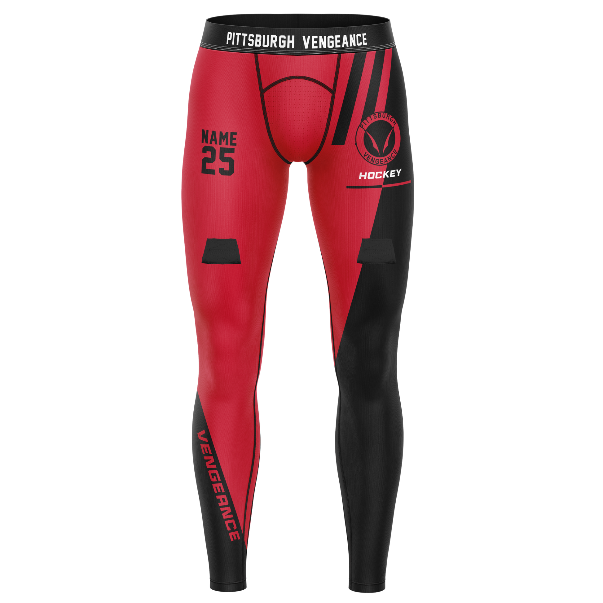 Pittsburgh Vengeance Compression Jock Bottom 1 (Youth and Adult Sizes)