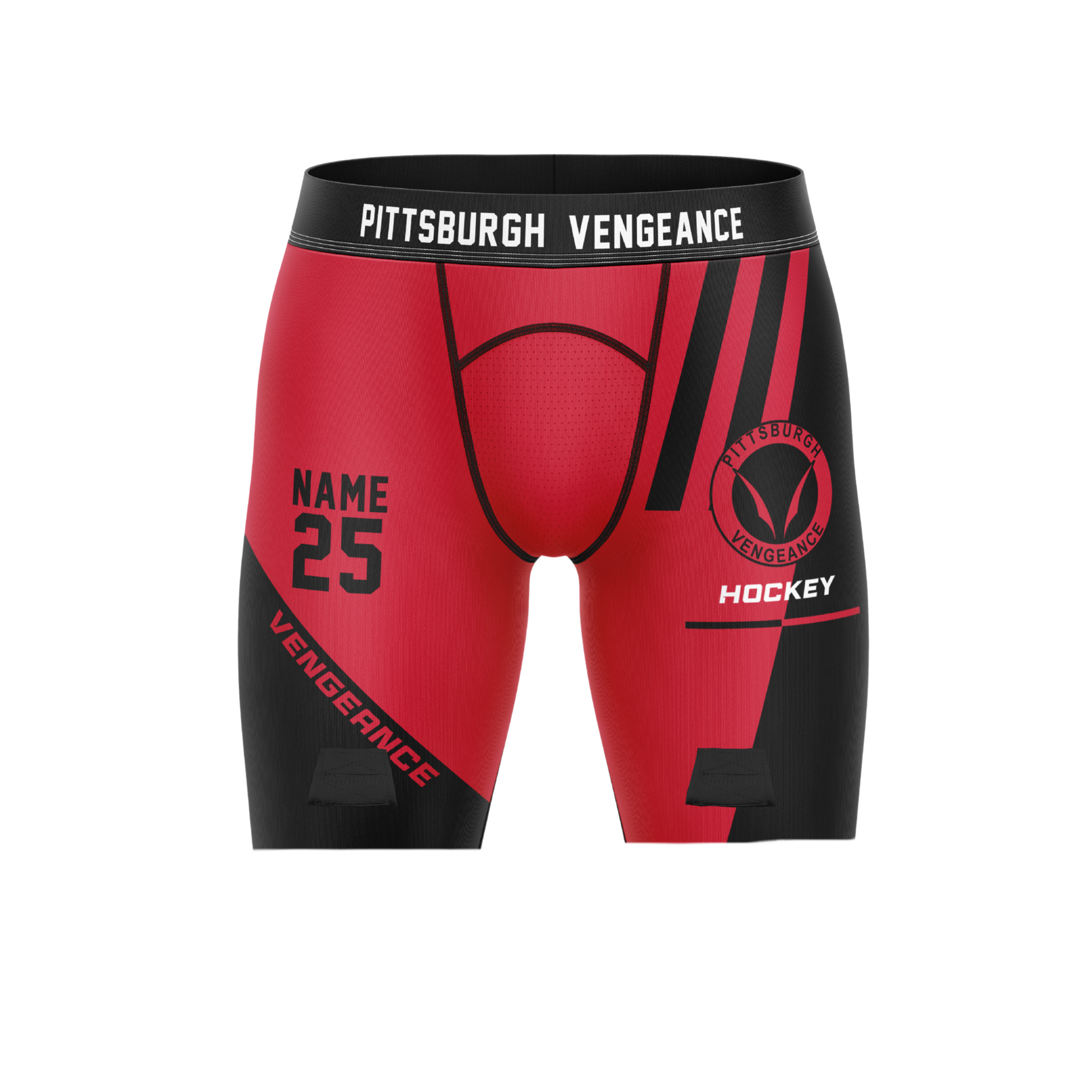 Pittsburgh Vengeance Compression Jock Bottom 1 (Youth and Adult Sizes)