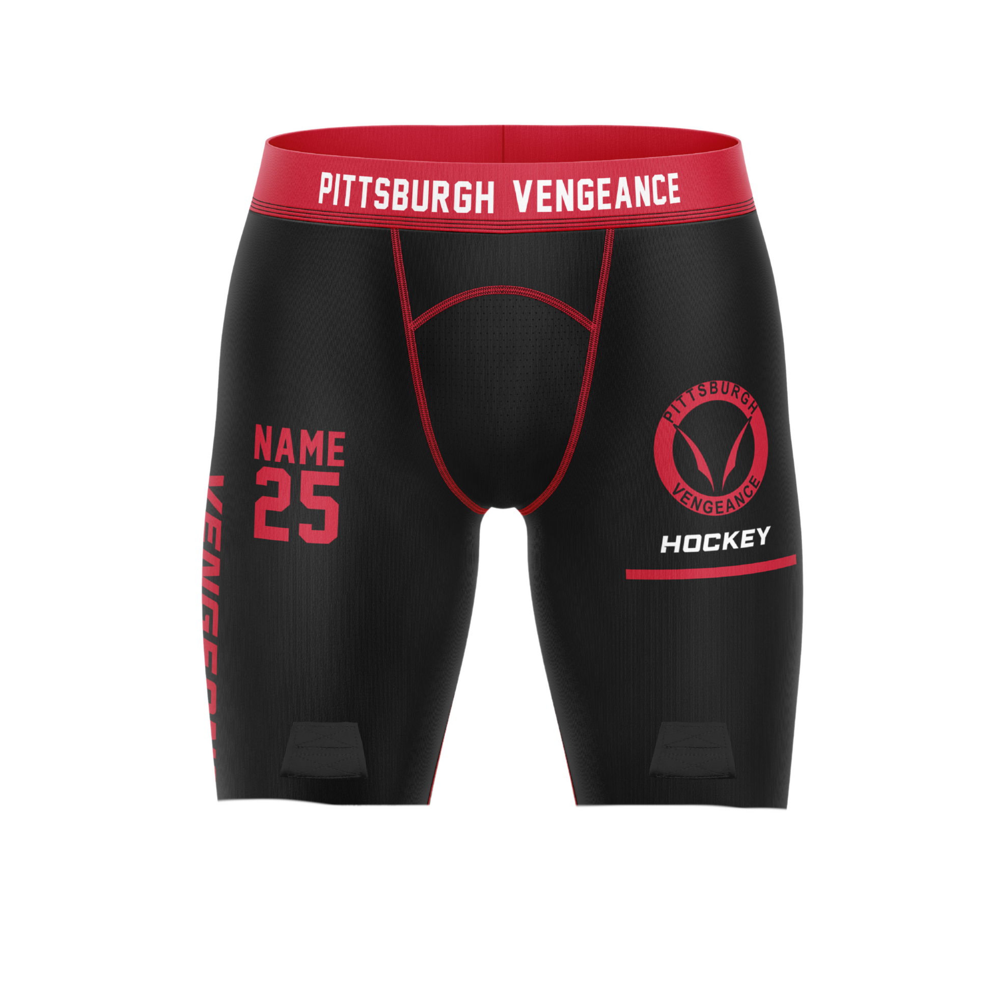 Pittsburgh Vengeance Compression Jock Bottom 2 (Youth and Adult Sizes)
