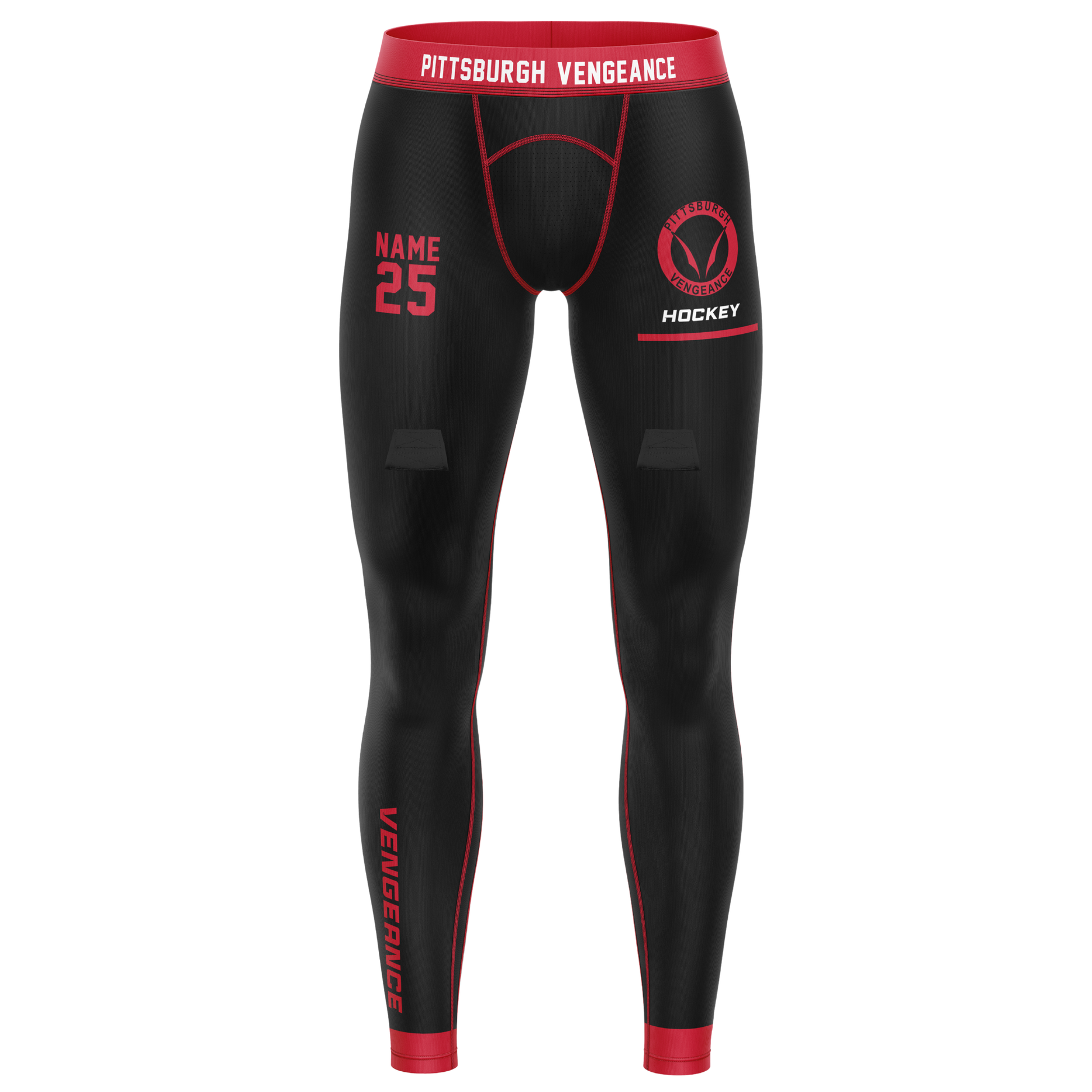 Pittsburgh Vengeance Compression Jock Bottom 2 (Youth and Adult Sizes)