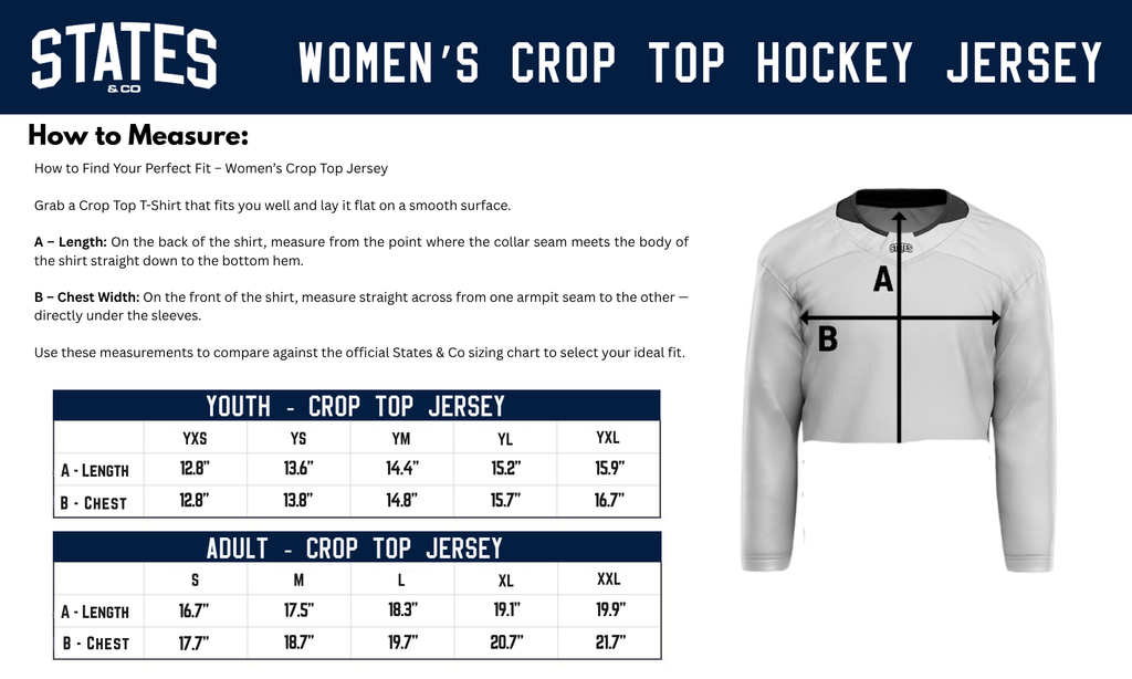 Pittsburgh Vengeance Red Women's Crop Top