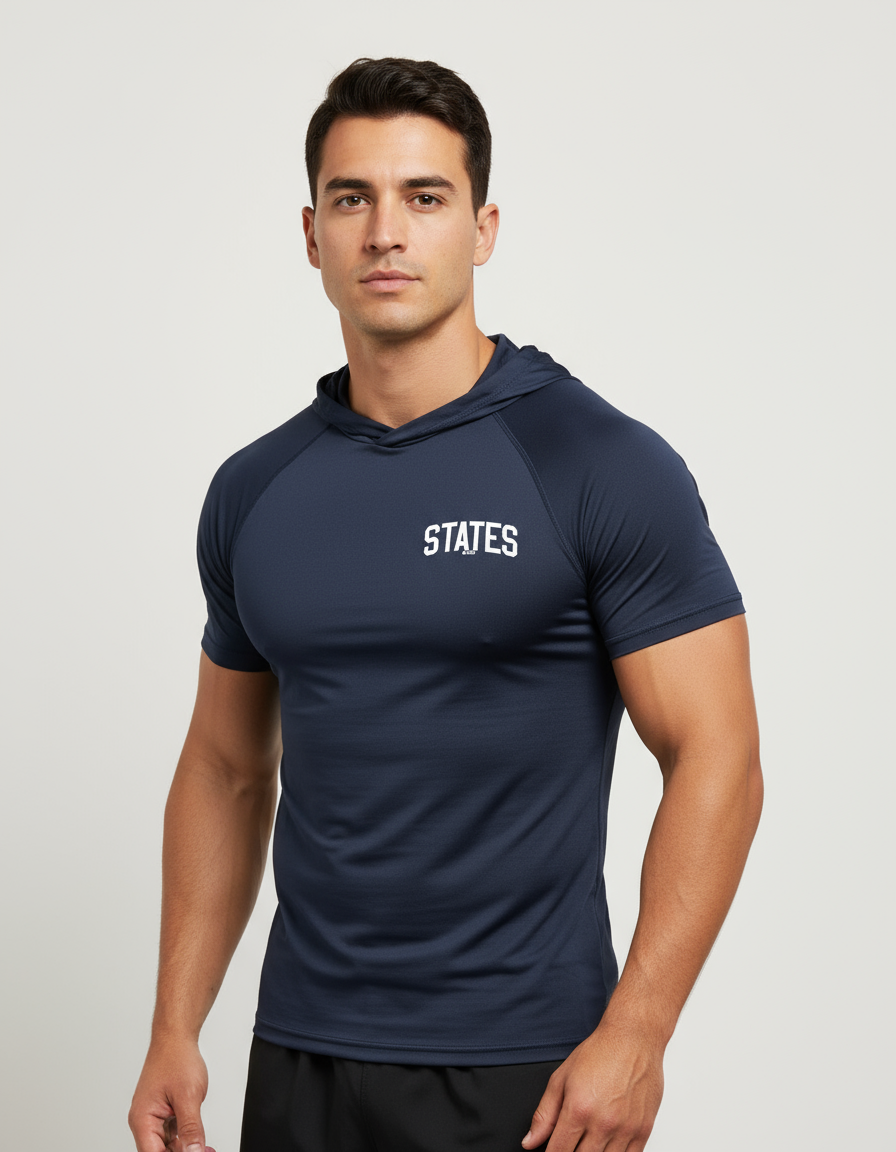 Light Short Sleeve Hoodie