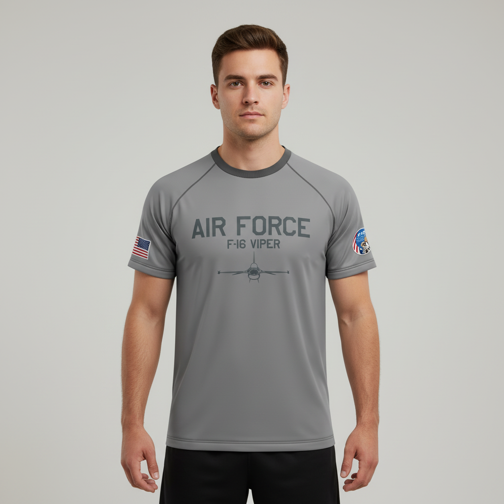 Air Force F-16 Viper Performance Tee (Youth and Adult Sizes)