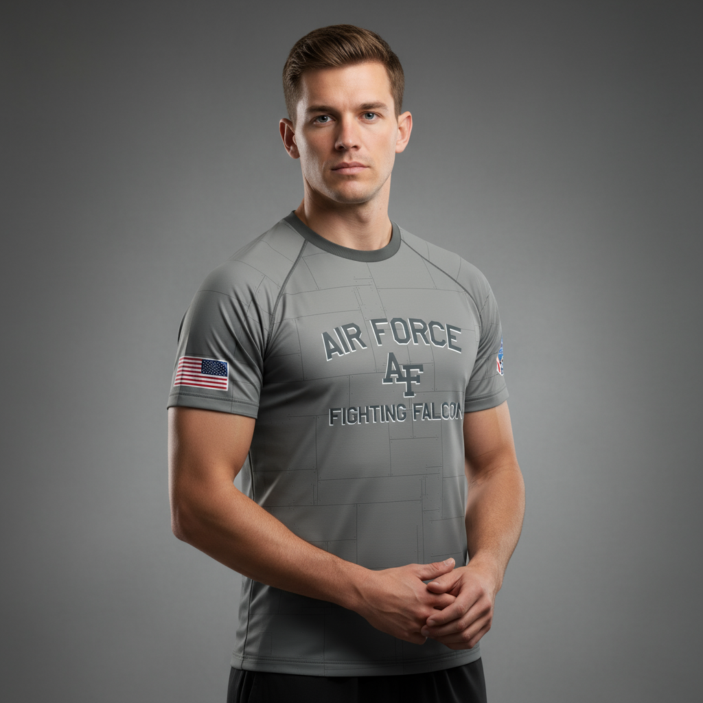 Air Force Arched APLS FIGHTING FALCON Performance Tee (Youth and Adult Sizes)
