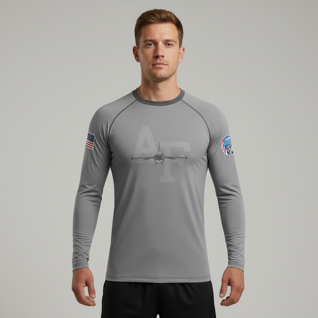 Air Force Jet Performance Long Sleeve Tee (Youth and Adult Sizes)