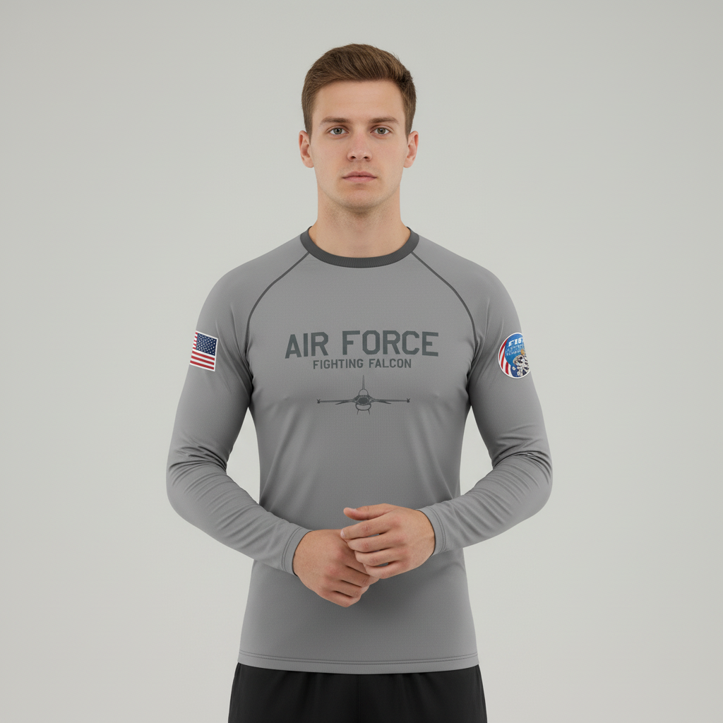 Air Force Fighting Falcon Performance Long Sleeve Tee (Youth and Adult Sizes)