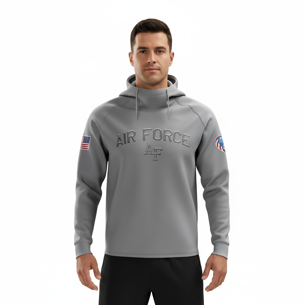 AF Embossed Fleece-Lined Hoodie (Youth and Adult Sizes)