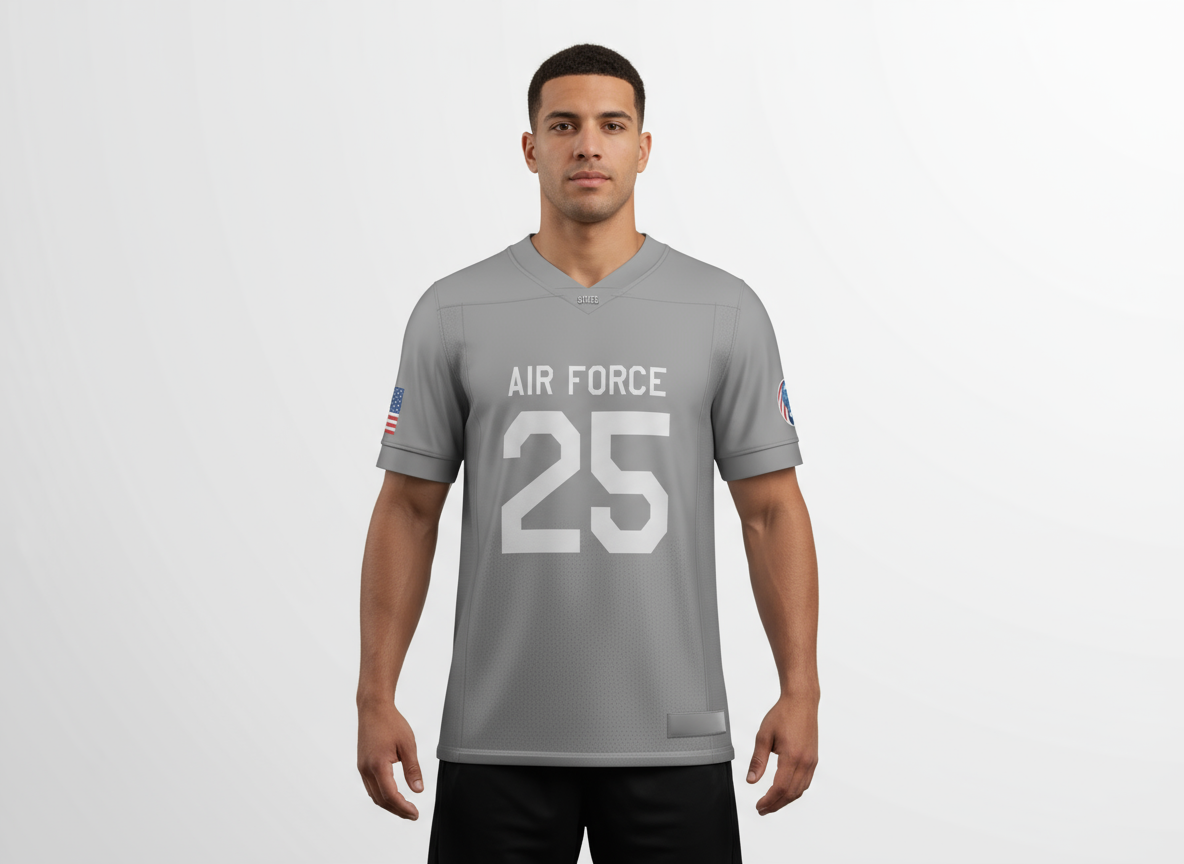 2025 USAFA Air Power Legacy Series STATES AND CO F-16 Football Jersey