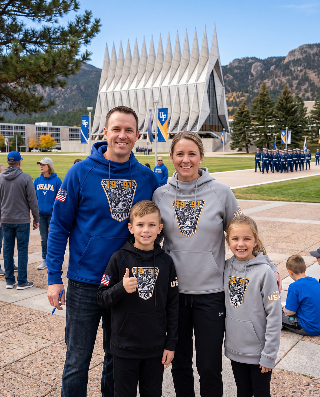 USAFA Class of 91 Scuba Hoodie