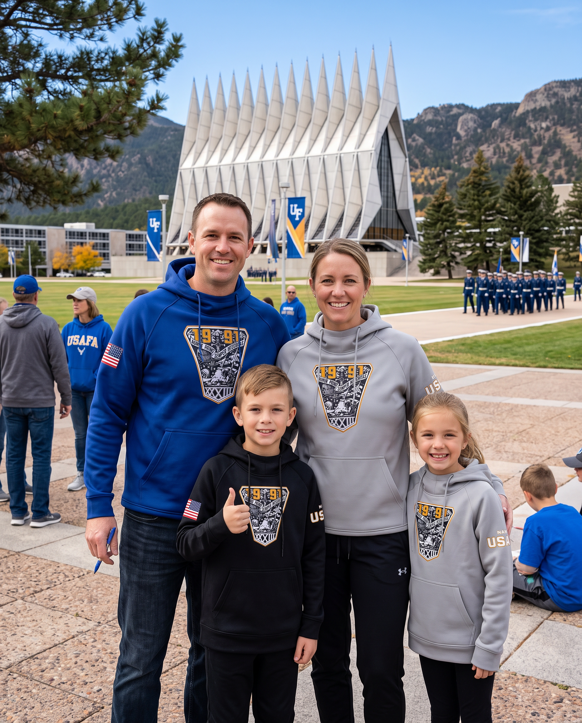 USAFA Class of 91 Scuba Hoodie